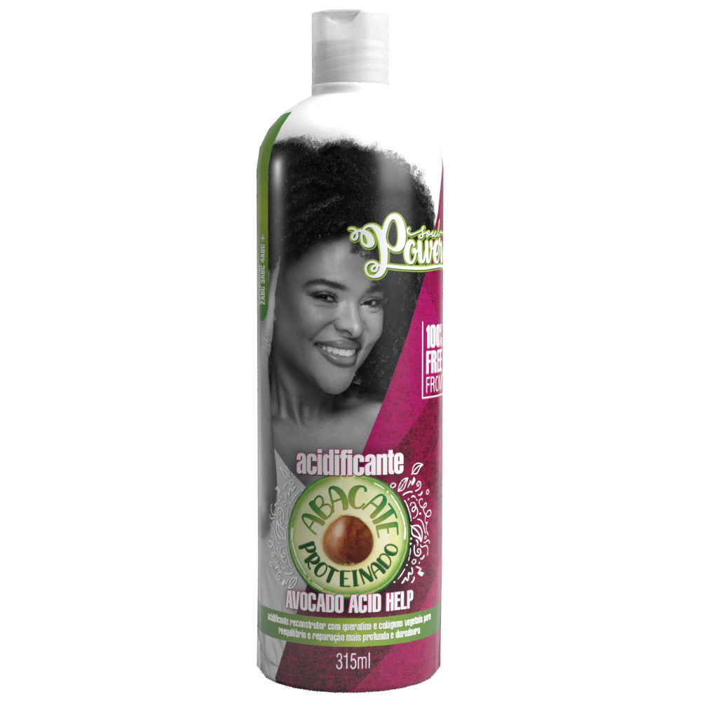 Acidificante Soul Power Abacate Proteinado Avocato 315ml