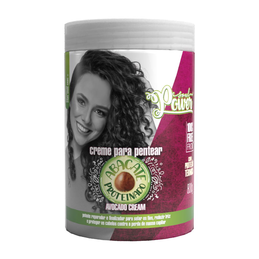 Creme Para Pentear Soul Power Abacate Avocado Cream 800G
