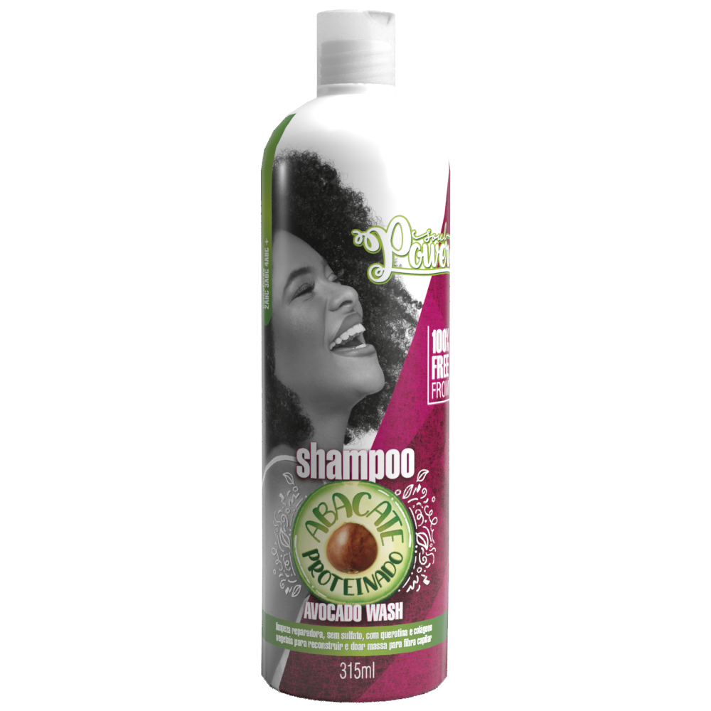 Shampoo Beauty Color Soul Power Avocado Wash Abacate 315ml