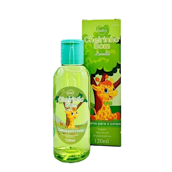 Colônia Infantil Halley P-Corpo Lavandita 120ml