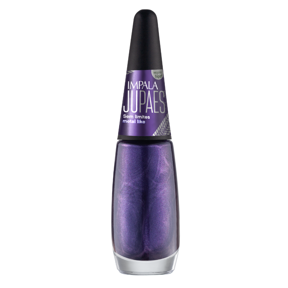 Esmalte Impala Ju Paes Metal Like Sem Limites Com 6 Unidades Ref. 881