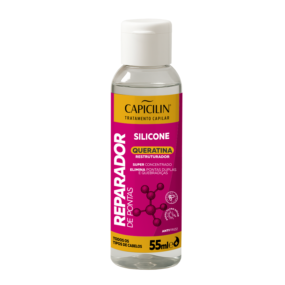 Silicone Reparador Capicilin Queratina 55ml