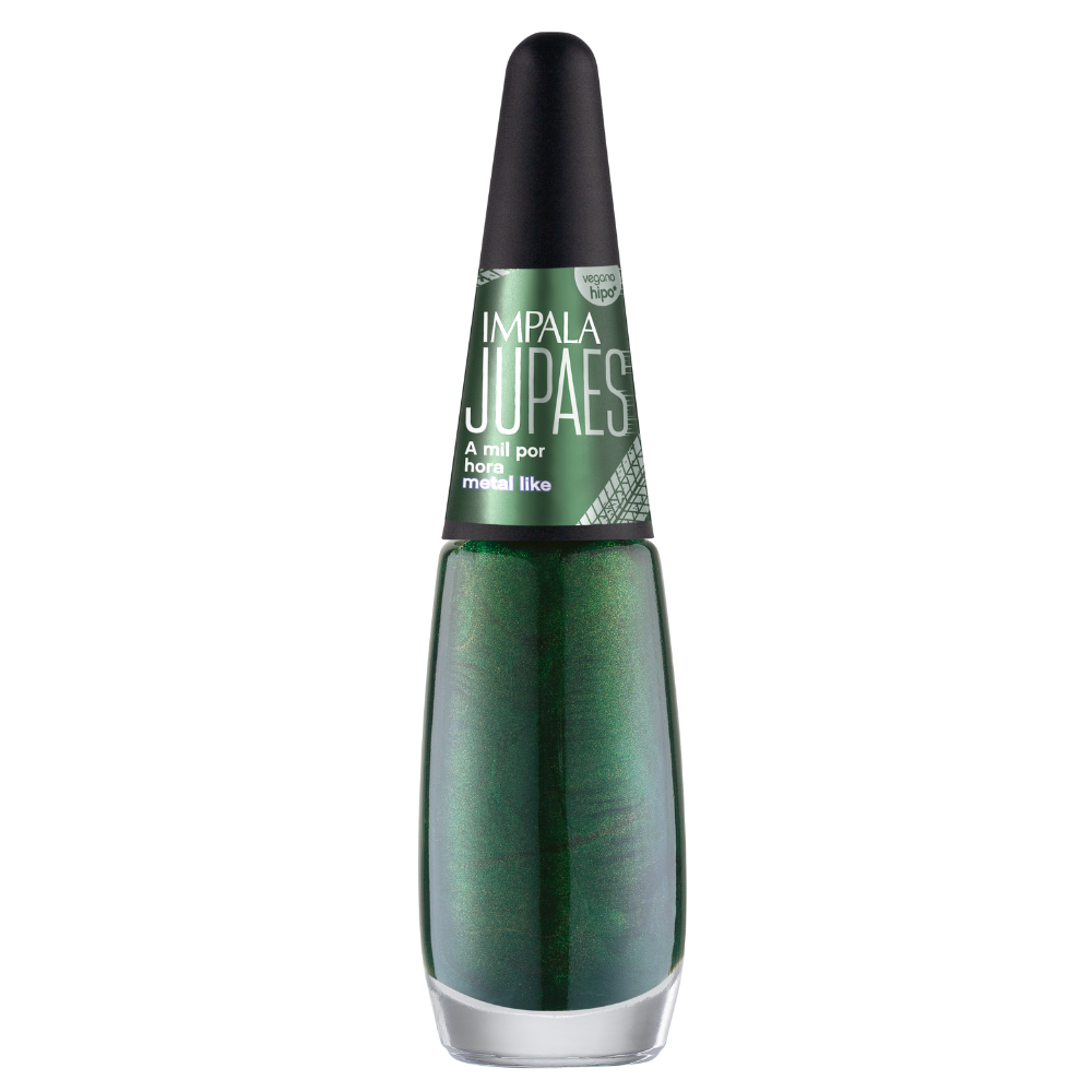 Esmalte Impala Ju Paes Metal Like A Mil Por Hora Com 6 Unidades Ref. 880