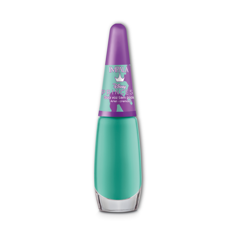 Esmalte Impala Disney Princesas Sua Voz Tem Poder Com 6 Unidades Ref. 694
