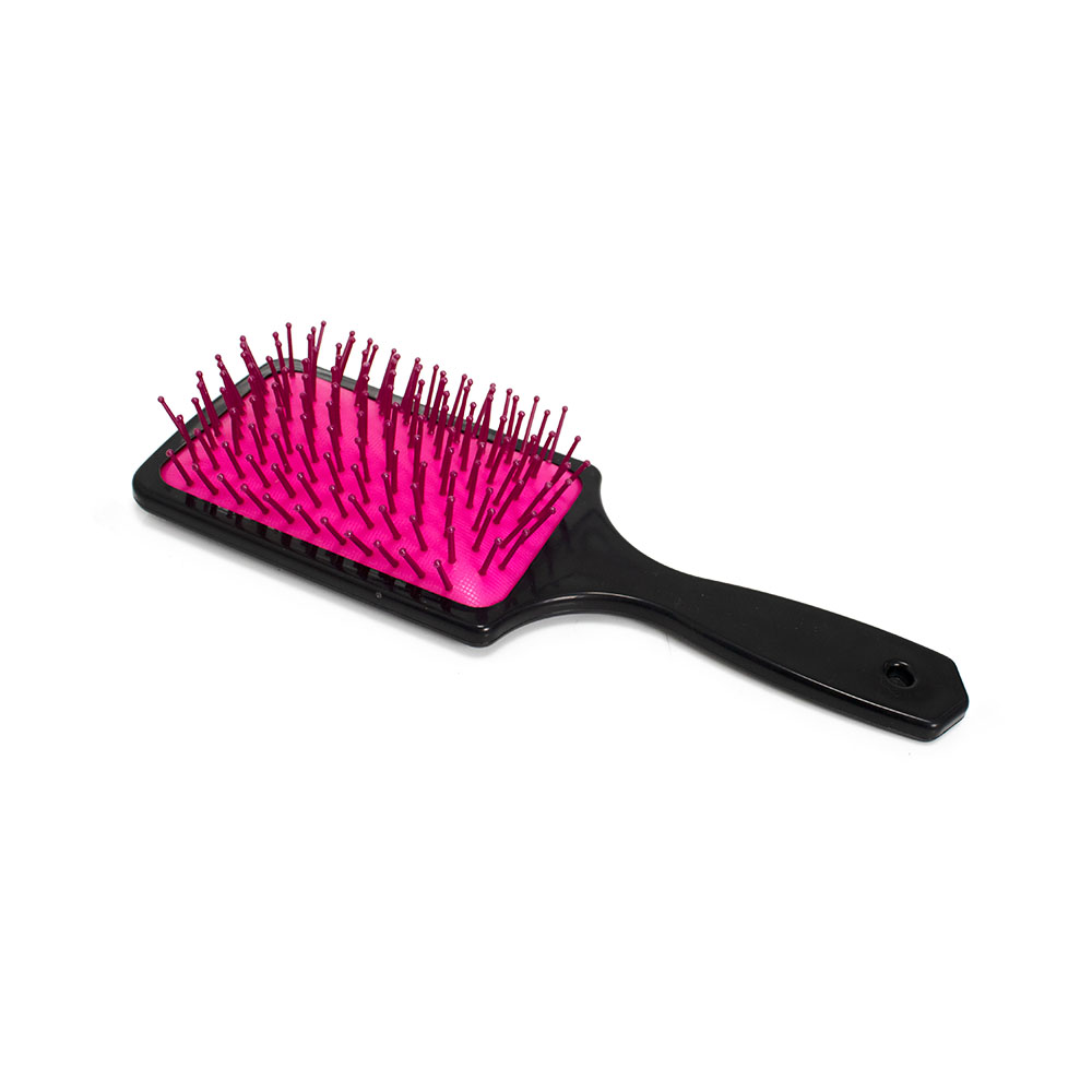 Escova Santa Clara Quadrada Duo Color Pink Ref. 5897