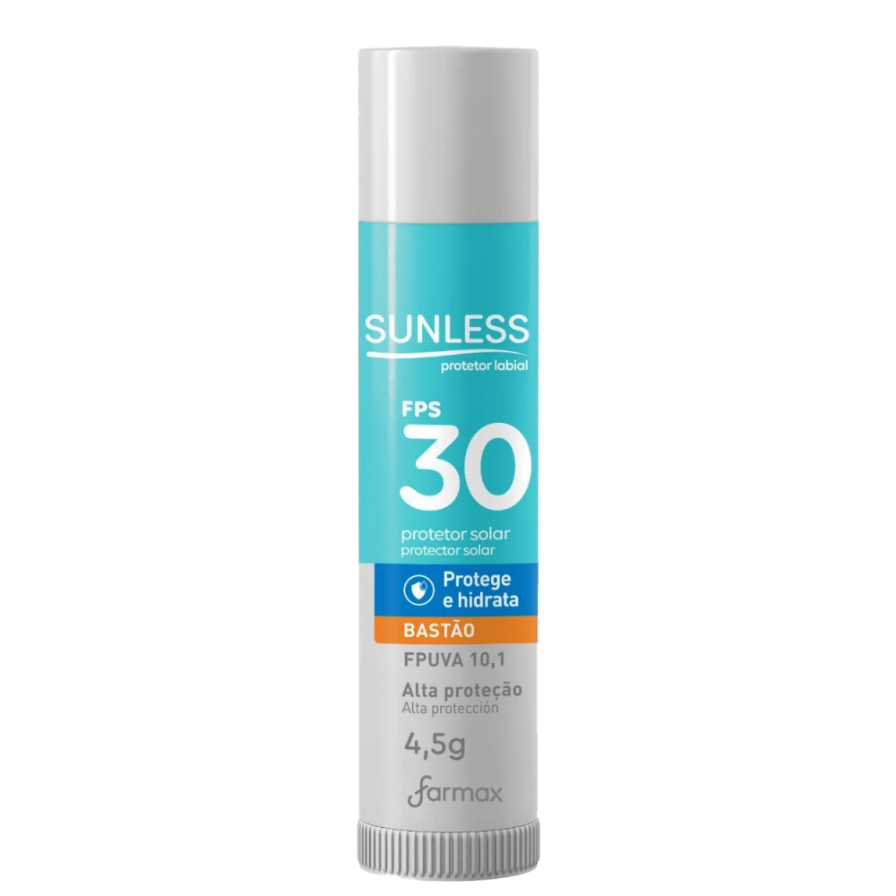Protetor Labial Bastão Farmax Sunless FPS30 4,5g