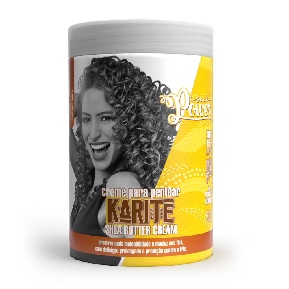 Creme Para Pentear Soul Power Karité Shea Butter Cream 800G