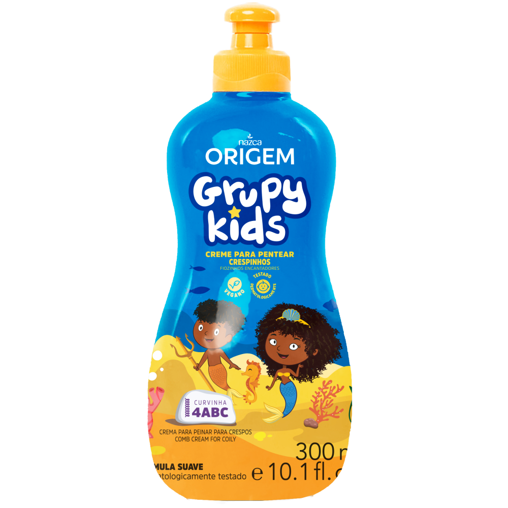 Creme de Pentear Nazca Guppy Kids Cabelos Crespos 300ml