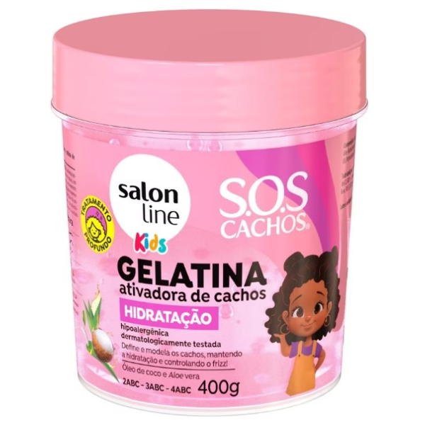 Gelatina Salon Line S.O.S Cachos Kids Hidratação 400G