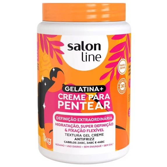 Creme Para Pentear Salon Line Definição Extraordinária 1Kg