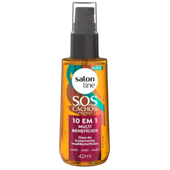 Óleo De Tratamento Salon Line S.O.S Cachos 10 Em 1 Multibenefícios 42ml