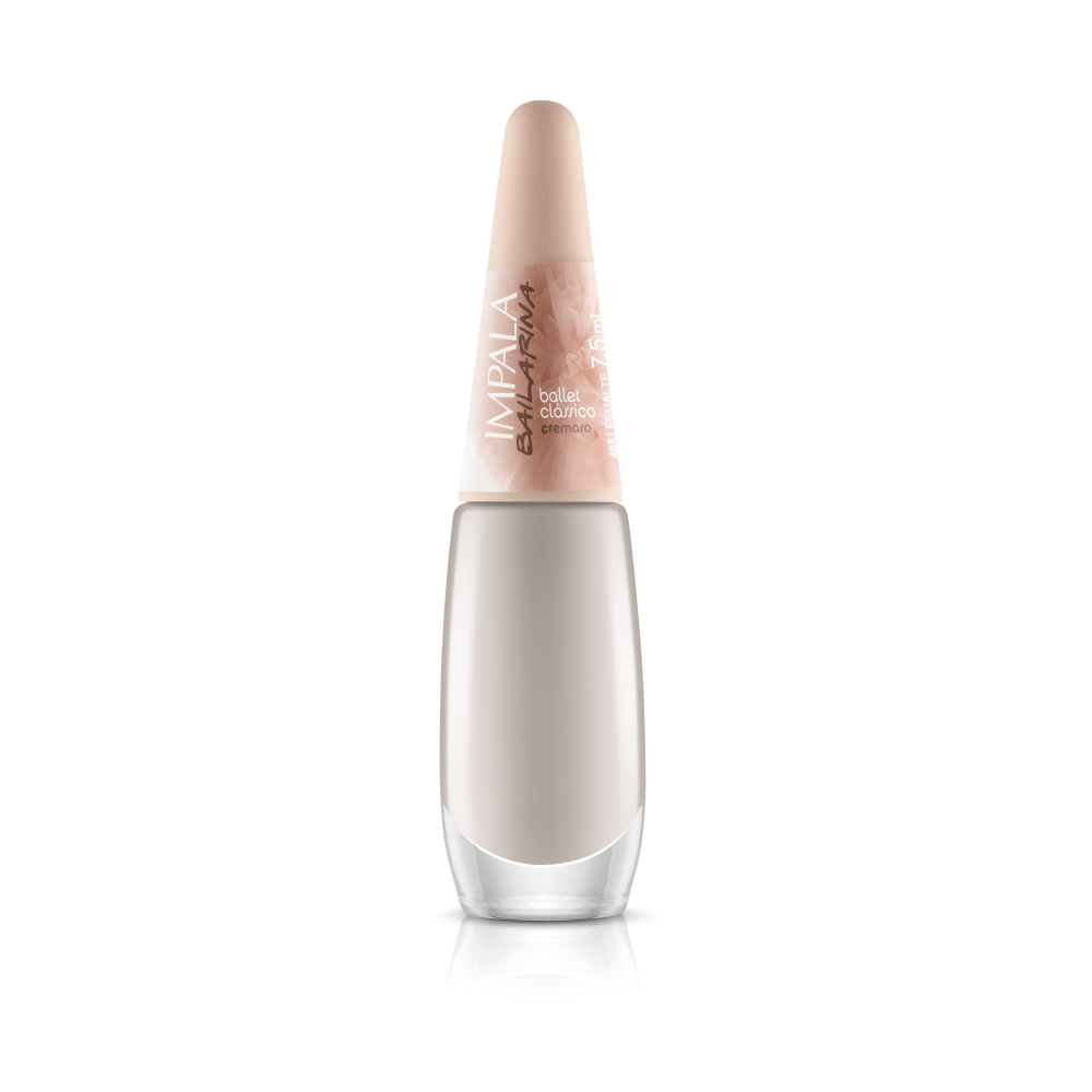 Esmalte Impala Bailarina Cremoso Ballet Clássico Com 6 Unidades Ref. 405