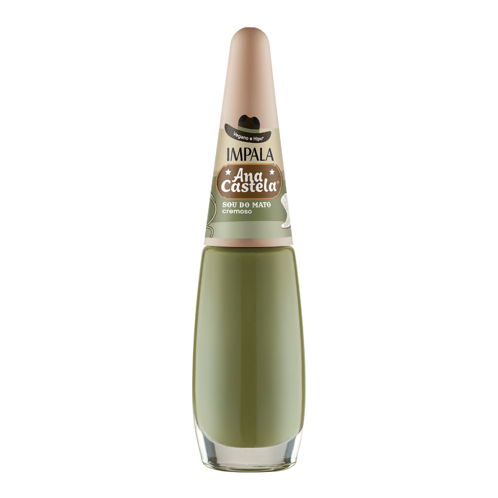 Esmalte Impala Ana Castela Cremoso Sou do Mato Com 6 Unidades Ref. 907