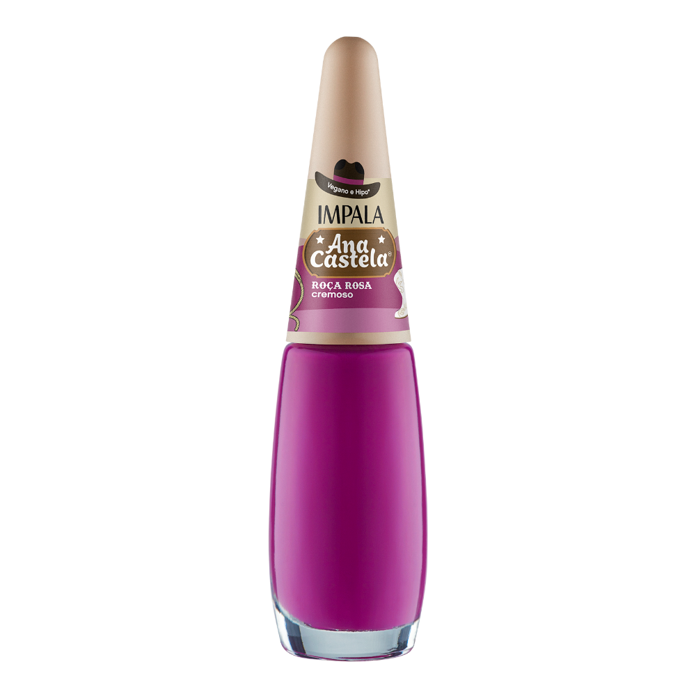 Esmalte Impala Ana Castela Cremoso Roça Roça Com 6 Unidades Ref. 903