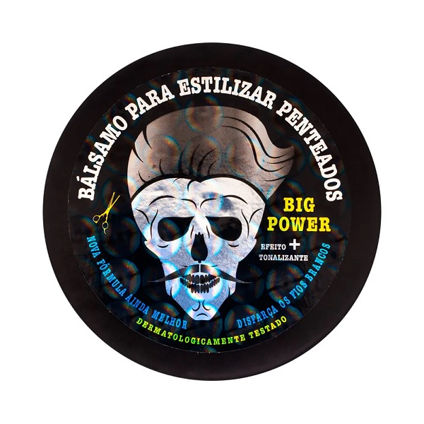 Balsamo Para Estilizar Penteados Tonalizante Big Power Studio Hair 120G