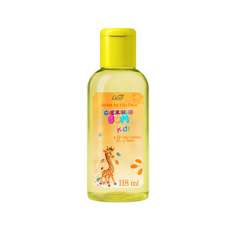 Colônia Liver Kids Cheirinho Amarelo 118ml