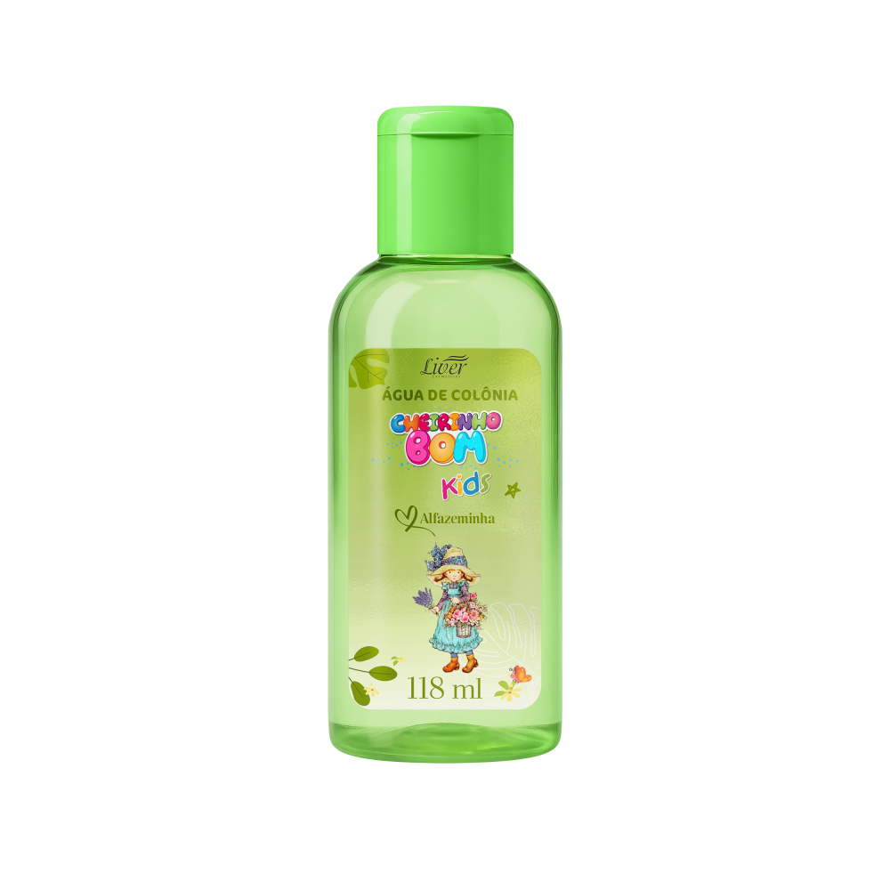 Colônia Liver Kids Cheirinho Verde 118ml