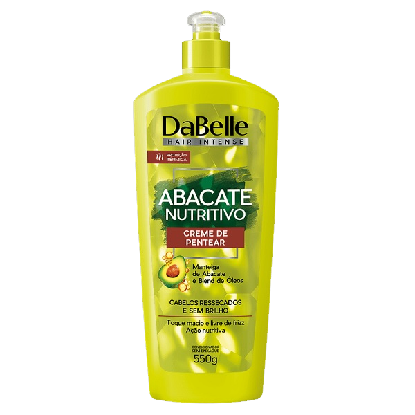 Creme Para Pentear Dabelle Abacate Nutritivo 550G