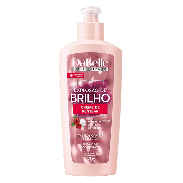 Creme De Pentear Dabelle Explosão De Brilho 270G