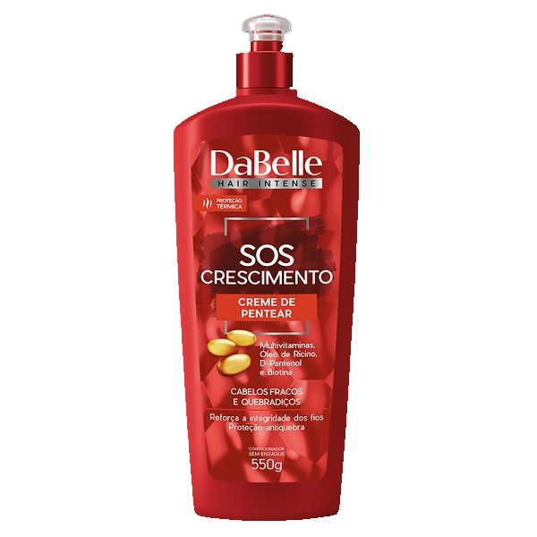 Creme Para Pentear Dabelle Sos Crescim 550G Condicionador