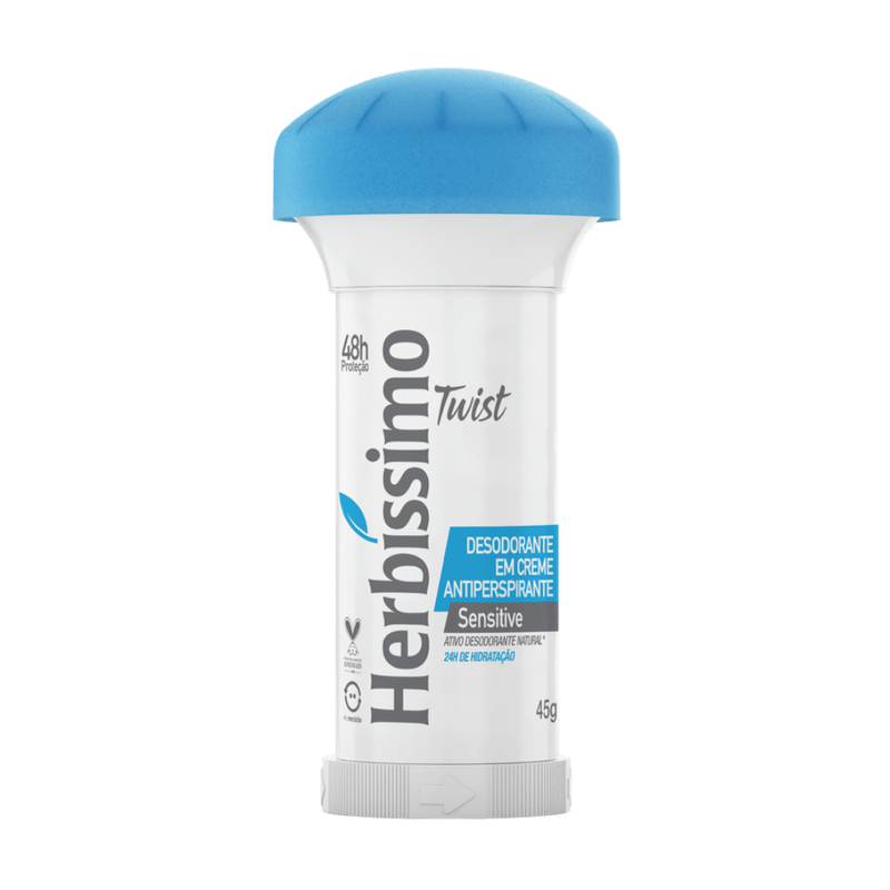 Desodorante Creme Herbíssimo Twist Sensitive 45G