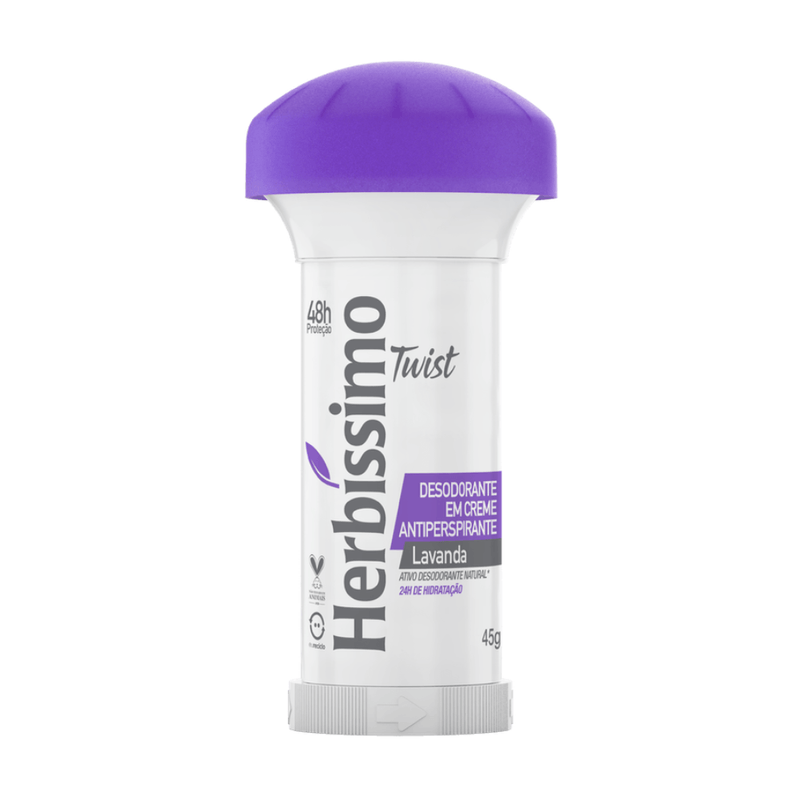 Desodorante Creme Dana Twist Lavanda 45g