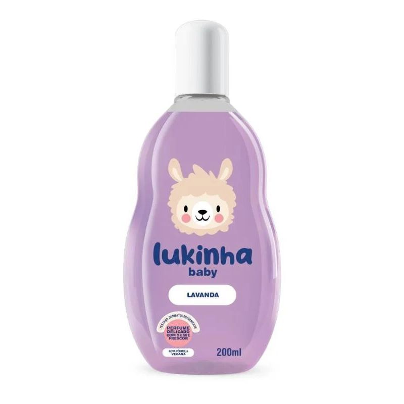 Colônia Lukinha Tra Lá Lá 200ml Lavanda