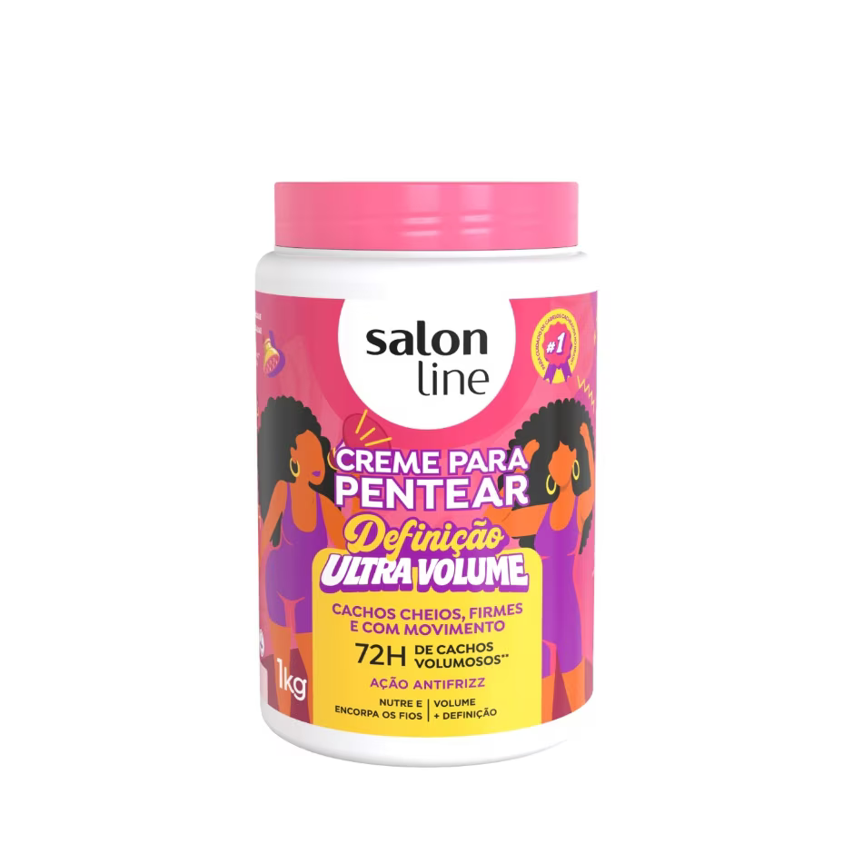 Creme Para Pentear Salon Line Definição Ultra Volume 1Kg