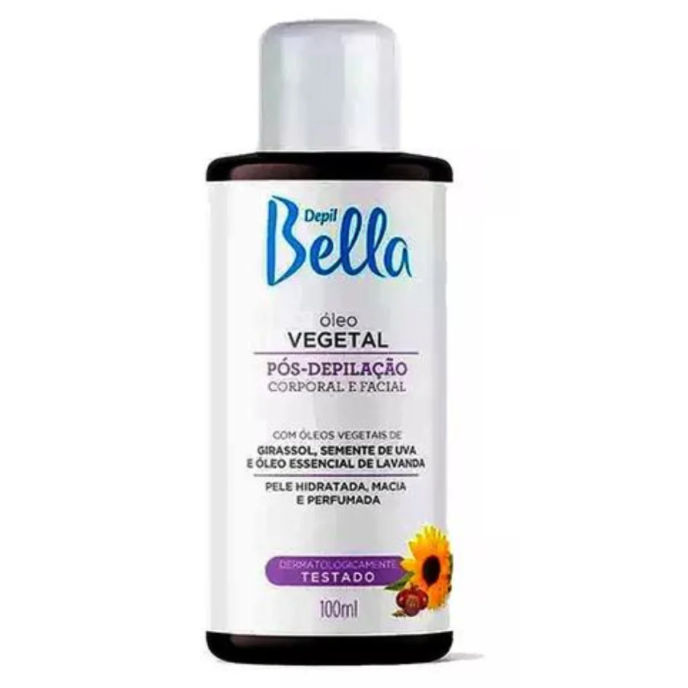 Óleo Vegetal Pós Depilação Depil Bella 100ml