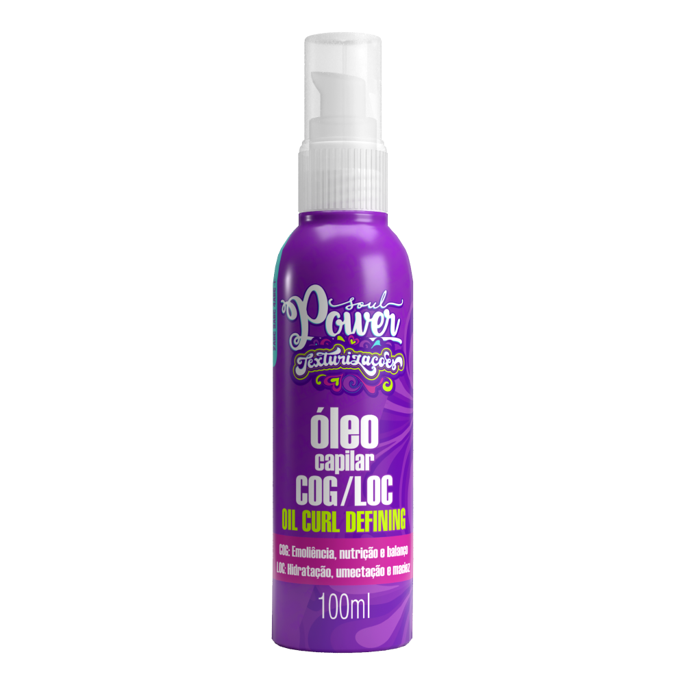 Óleo Para Cog-Loc Soul Power Texturizações Defining 100ml