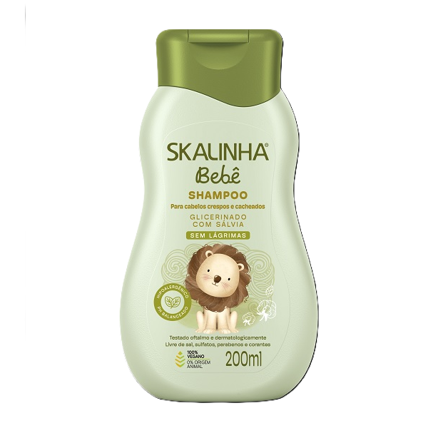 Shampoo Skala Bebê Glicerinado Salvia 200ml
