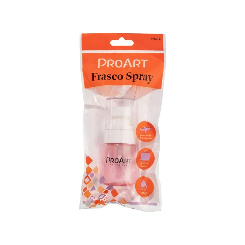 Frasco Spray Proart Rosa 30ml Ref. FPS01B