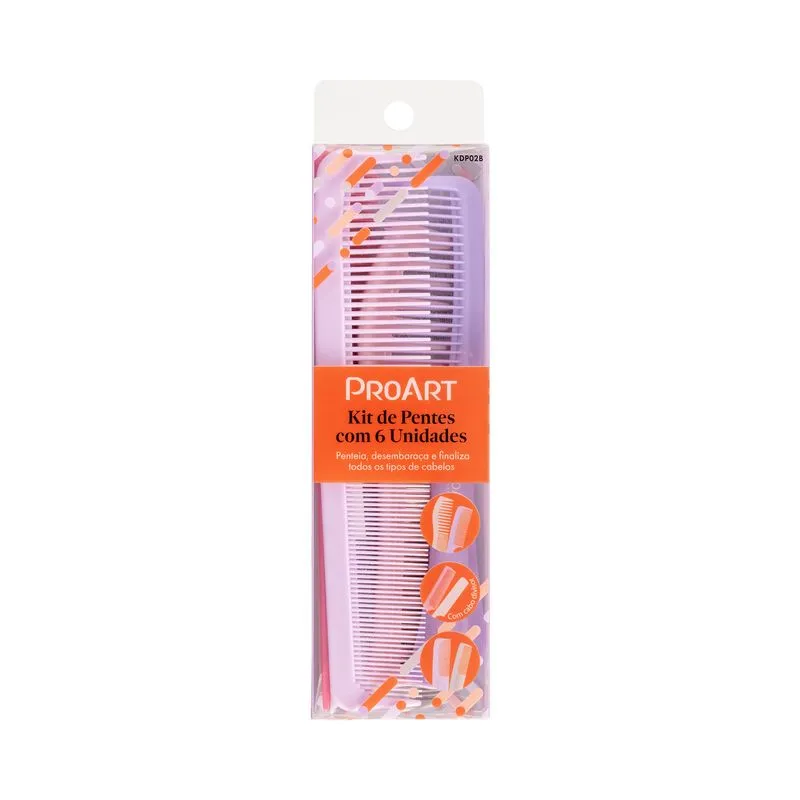 Kit Proart Pentes Com 6 Unidades Ref. KDP02B