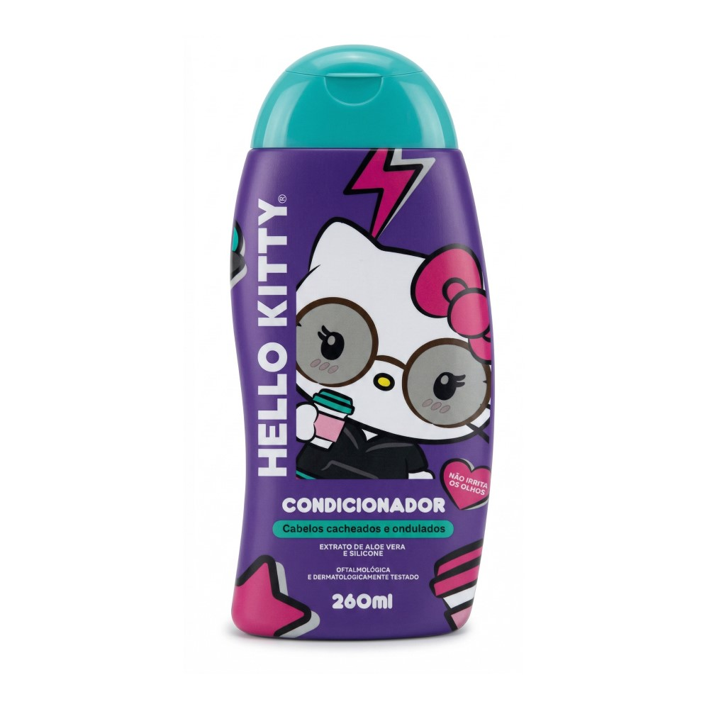 Condicionador Hello Kitty Cabelos Cacheados 260ml