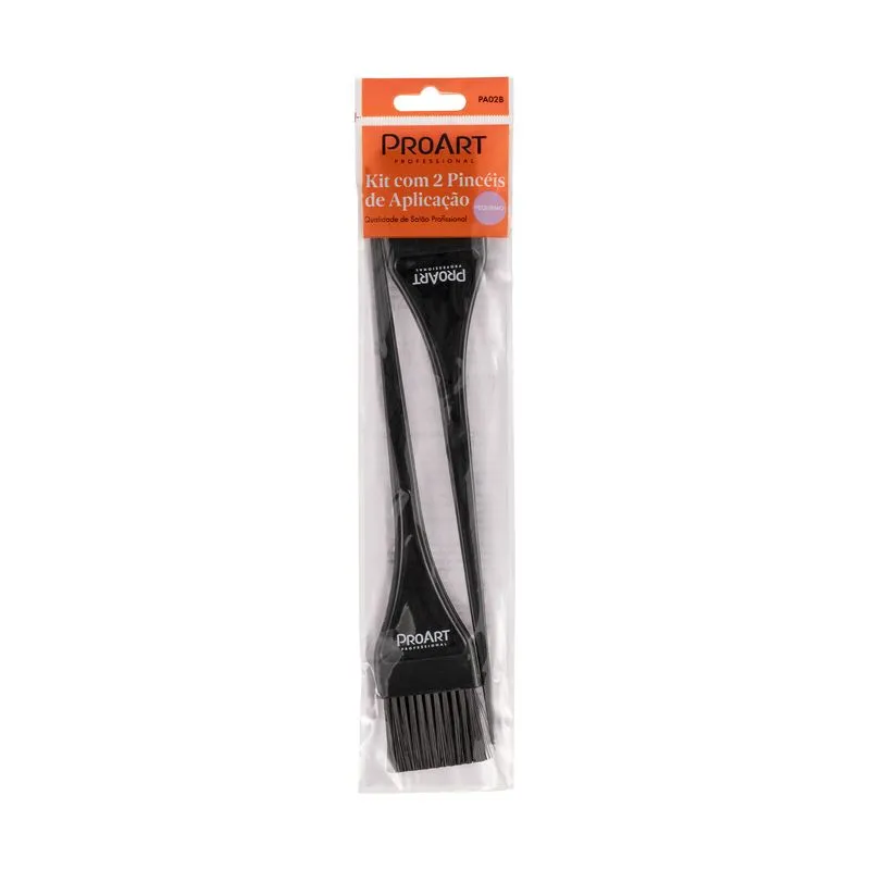 Kit Proart Pincéis de Aplicação Com 2 Unidades Ref. PA02B
