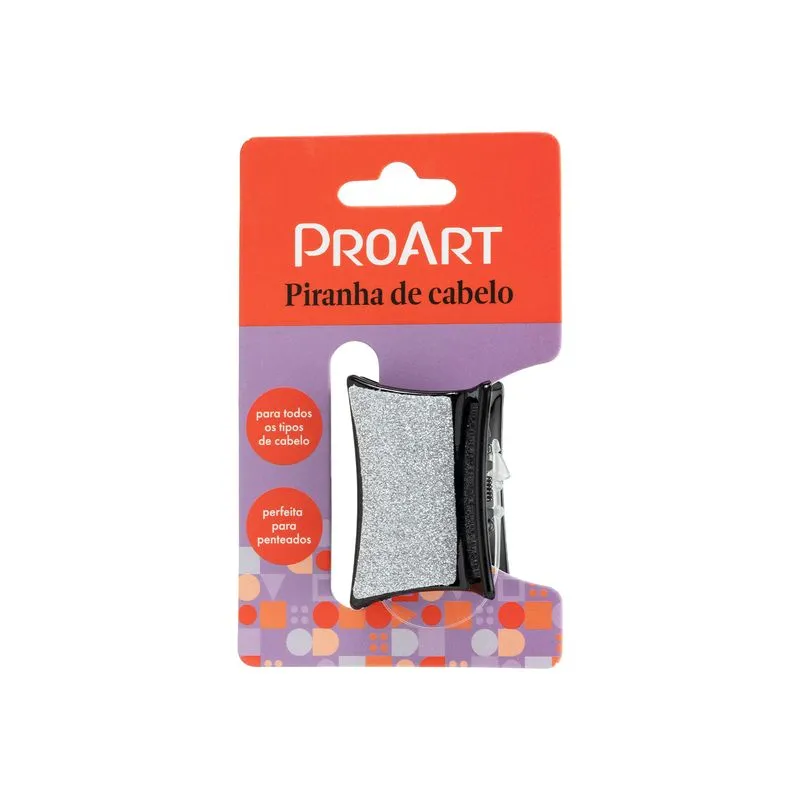 Piranha Proart Com Brilho Prata Ref. PDC04B