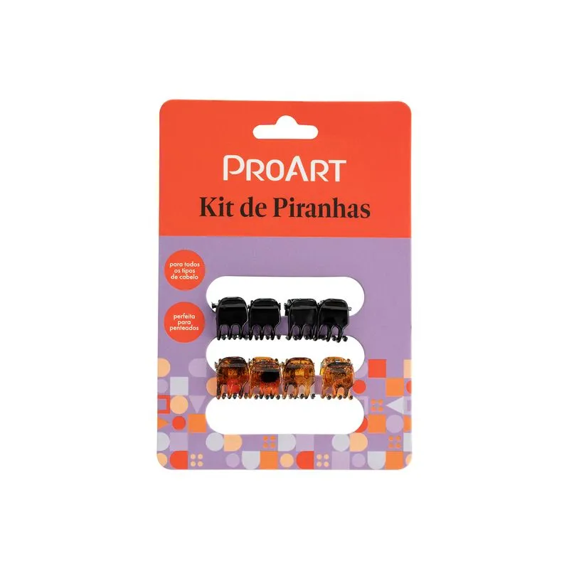 Kit Proart Mini Piranhas Com 8 Unidades Ref. PDC07B
