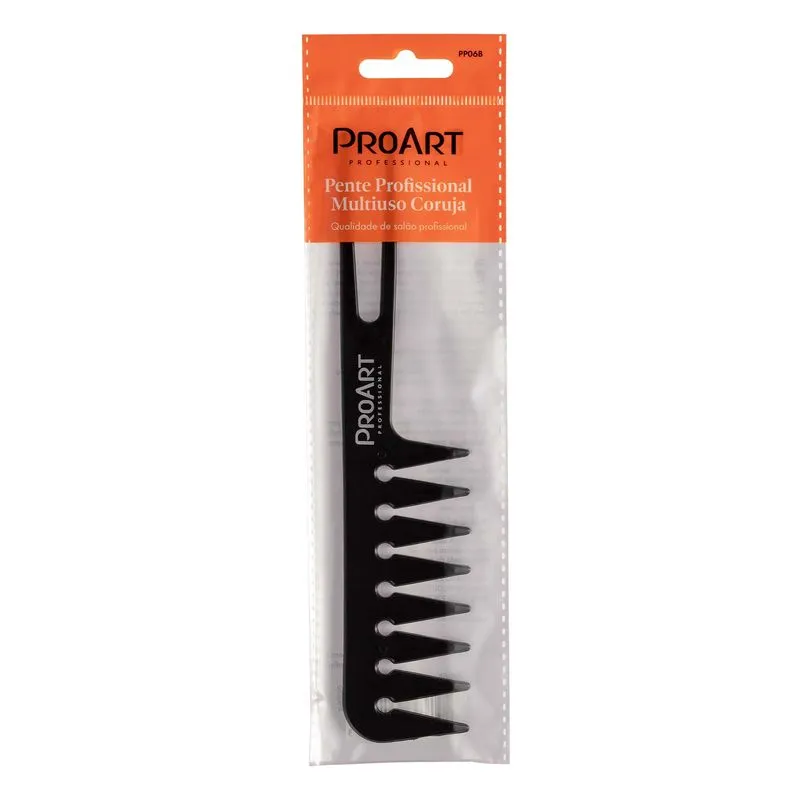 Pente Proart Profissional Multiuso Coruja Ref. PP06B