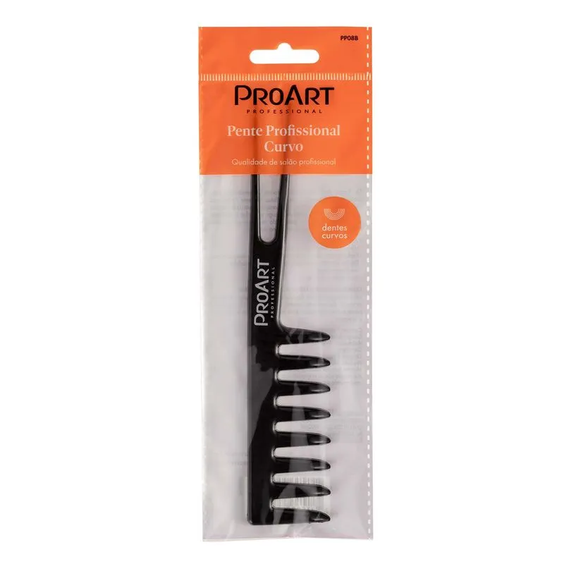 Pente Proart Profissional Curvo Ref. PP08B