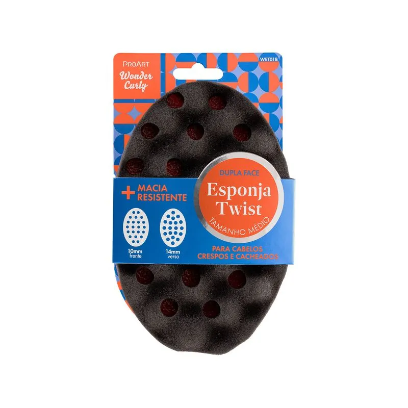 Esponja de Banho Proart Twist Dupla Face Ref. WET01B