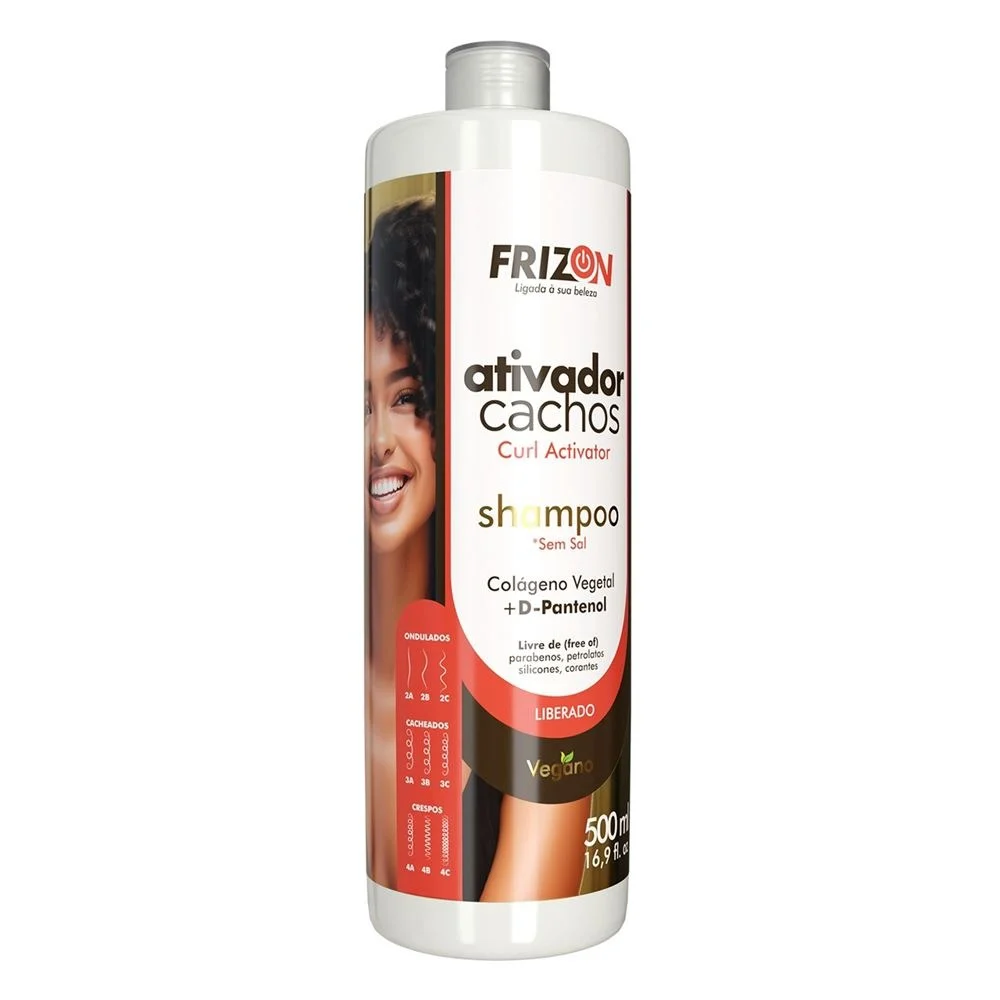 Shampoo Frizon Ativador De Cachos 500ml