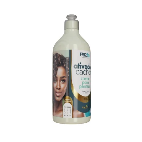 Creme Para Pentear Frizon Ativador De Cachos 500ml