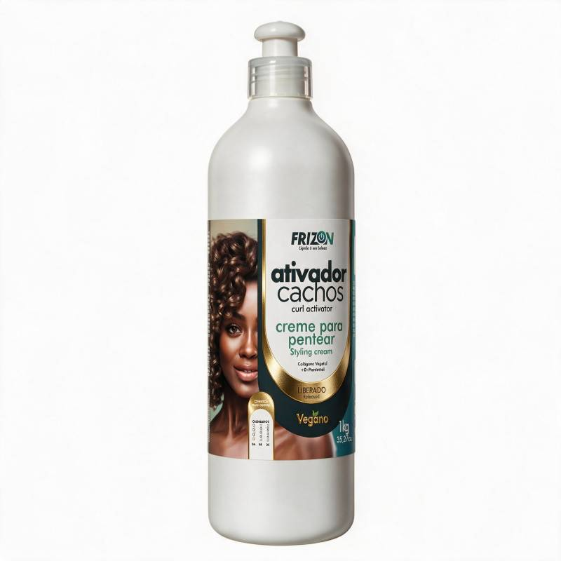 Creme Para Pentear Frizon Ativador De Cachos 1Kg