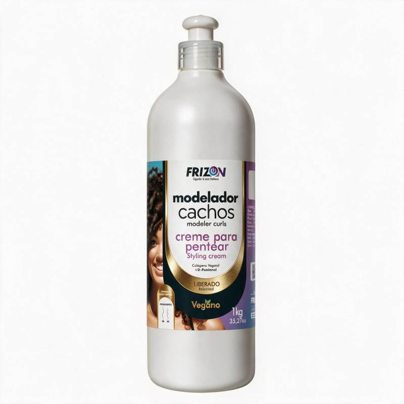 Creme Para Pentear Frizon Modelador De Cachos 1Kg
