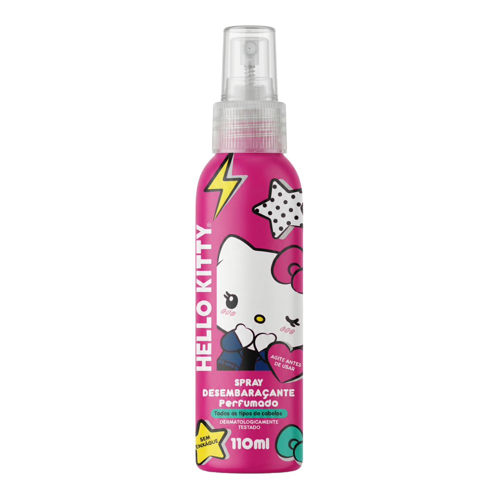 Spray Desembaraçante Hello Kitty Perfumado 110ml