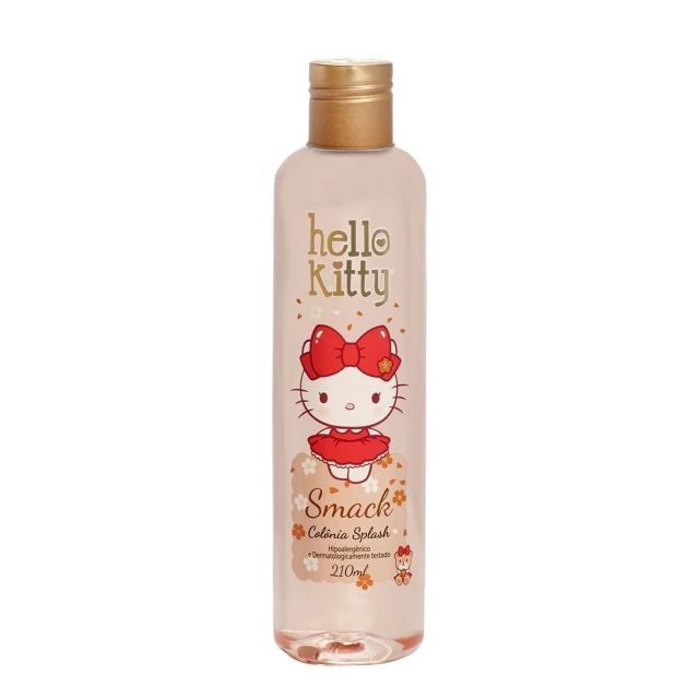Desodorante Colônia Body Splash Cia Da Natureza Hello Kitty Smack 215ml