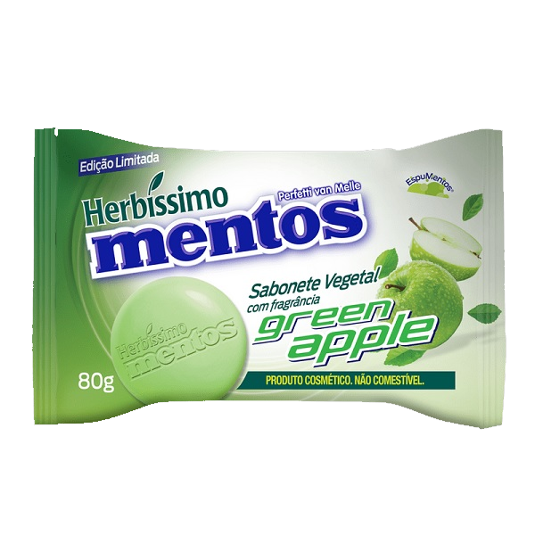 Herbíssimo Mentos Sabonete Vegetal 80G Green Apple