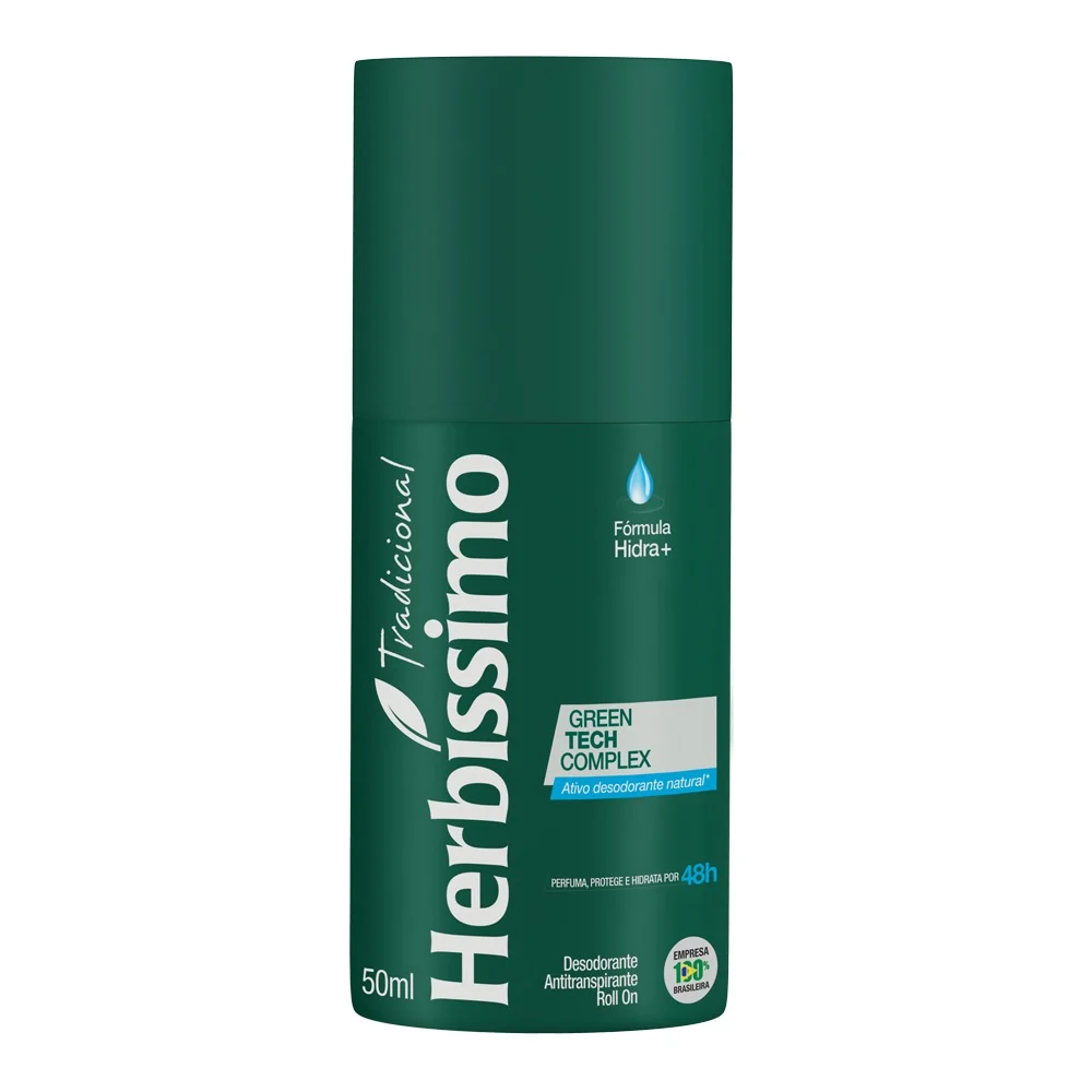 Desodorante Roll-On Herbíssimo Tradicional 50ml