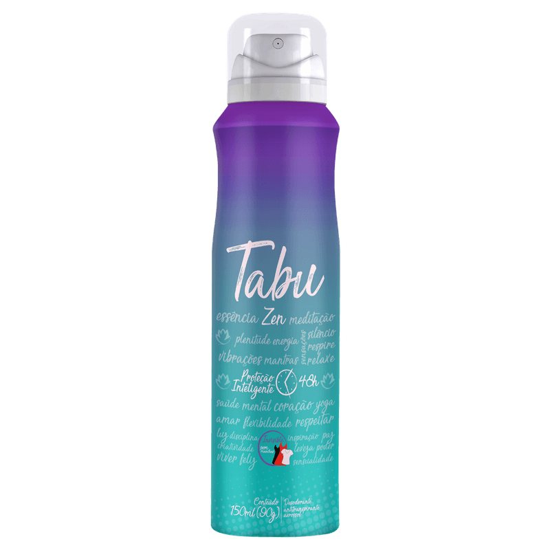Desodorante Aerosol Dana Tabu Zen 150ml