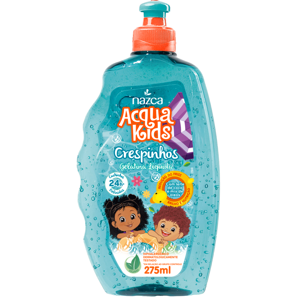 Gelatina Liquida Acqua Kids Crespinhos 275ml